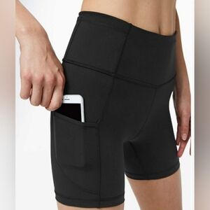 lululemon athletica Black Athletic Shorts